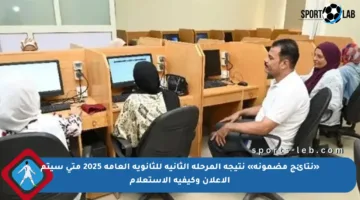 «نتائج مضمونة» نتيجة المرحلة الثانية للثانوية العامة 2025 متى سيتم الإعلان وكيفية الاستعلام